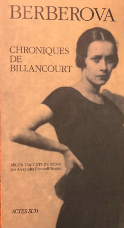 Chroniques de Billancourt par Nina Berberova