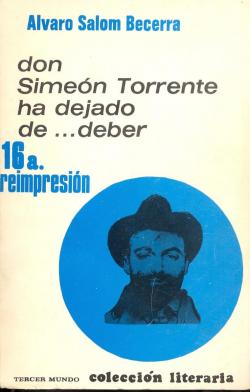 Don Simen Torrente ha dejado de... deber. par Alvaro Salom Becerra
