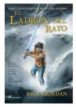 El ladrón del rayo (Percy Jackson y los dioses del Olimpo [novela gráfica] par Riordan