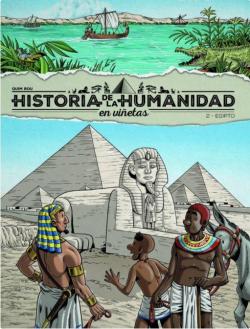 Historia de la humanidad en viñetas: Egipto par Quim Bou