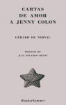 Cartas de amor a Jenny Colon par De Nerval