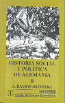 Historia social y política de Alemania II par Antonio Ramos Oliveira